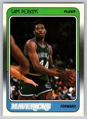 1988-89 Fleer #31 Sam Perkins Dallas Mavericks