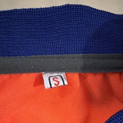 Bobby Boucher WaterBoy Bourbon Bowl Football Jersey Size S Orange Blue White