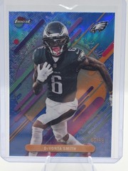 2025 Topps Finest DeVonta Smith Blue Refractor /99 RARE Eagles #266