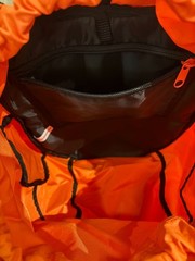 Brand New Wilson WNBA DRV Basketball Orange Backpack with Padded Shoulder