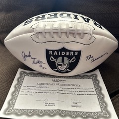 Jack Tatum Oakland Raiders Signed Super Bowl Football “ The Assassin” LOA