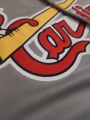 Matt Carpenter 2013 St. Louis Cardinals World Series Gray Grey Men Large Jersey