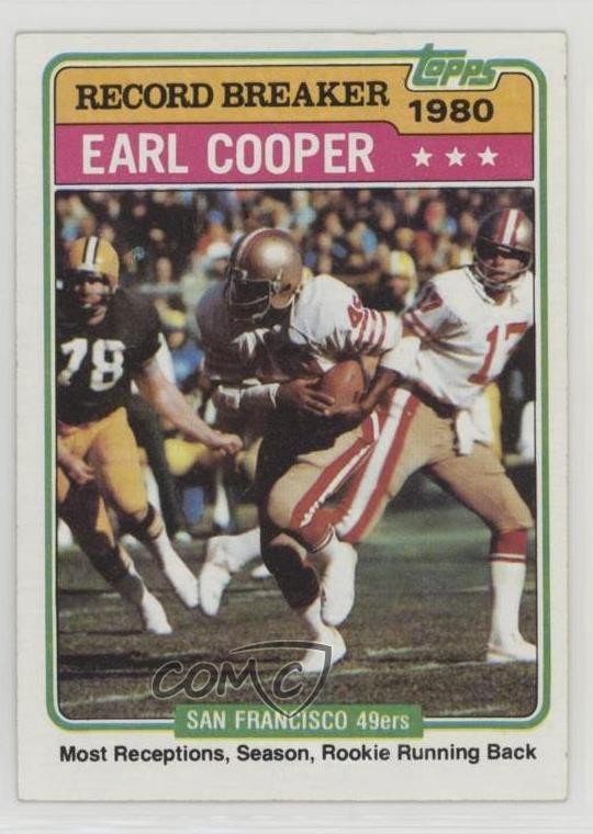 1981 Topps Earl Cooper #331 Rookie RC 1g62
