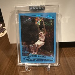 2005-06 Topps Chrome Trevor Ariza Blue Xfractor #/90 Knicks