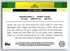 2024 Topps Chrome #164 Liv Hovde Refractor