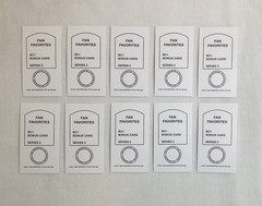 MANNY PACQUIAO 2011 FAN FAVORITES BONUS CARD #BC1 (10) CARD LOT MINT