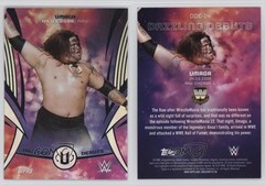 2025 Topps Universe WWE Dazzling Debuts Umaga #DDE-14 9cf