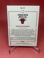 Dennis Rodman 2021-2022 Panini Photogenics Bulls Iconic Image