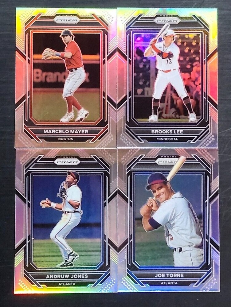 2023 Panini Prizm Baseball SILVER PRIZMS You Pick the Card