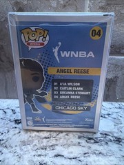 Angel Reese Signed Autographed Funko Pop WNBA #04 COA Barbie Chicago Sky