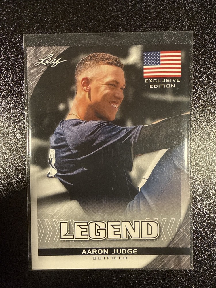 2024 Leaf LEGEND EXCLUSIVE AARON JUDGE LE-15 NEW YORK YANKEES Mint