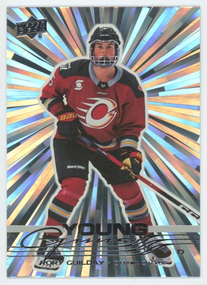 2025-26 UPPER DECK PWHL Rory Guilday YOUNG GUNS RC OUTBURST