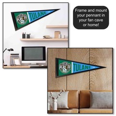 Tulane Green Wave 12 in X 30 in 2025 College Football Playoffs College Pennant