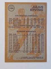 1981-82 Topps – Julius Erving #104E