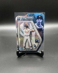 2025 Bowman Draft – Bowman in Action Dax Kilby #BIA-18 Mojo Refractor (RC)