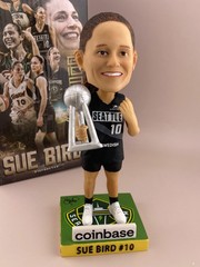 Sue Bird Bobblehead Retirement #10 06/11/2023 Seattle Storm WNBA Coinbase
