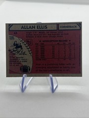 1980 Topps – Allan Ellis #63