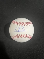 Trevor Bauer signed brand new Rawlings Official Major League Baseball