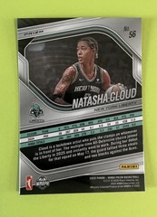 2025 WNBA Panini Prizm Natasha Cloud #56 Orange Velocity
