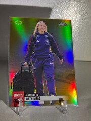 2026 Topps Chrome UWCL Beth Mead Arsenal FC Inside Look IL-2 31/50