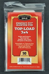 You Pick! Cardboard Gold Toploaders 60 100 140 190 240 pt Rookie Gold Card Saver