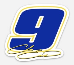 Chase Elliott #9 NASCAR Vinyl Sticker Decal