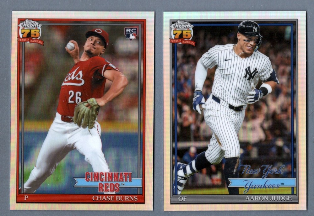2026 Topps Chrome 1991 35th Anniversary Refractor Singles w/ RC – You Pick