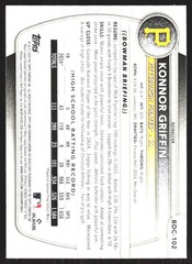 2025 Bowman Draft #BDC-102 Konnor Griffin Chrome Refractor