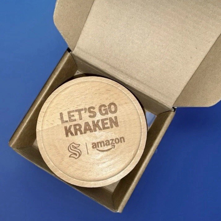 New 2025 SEATTLE KRAKEN COASTER SET Fan Appreciation Night CPA SGA 4.15.2025