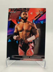 2021 Topps Finest WWE #8 Cedric Alexander Wrestling Card