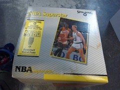 NOS Spalding MAGIC JOHNSON NBA Superstar Full Size Basketball Purple Yellow