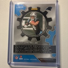 2025 Panini Prizm Rookie Gear Tetairoa McMillan RGR-TMC RC Silver Prizm