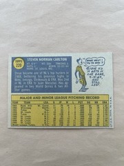 1970 Topps #220 St. Louis Cardinals Steve Carlton EX-Condition