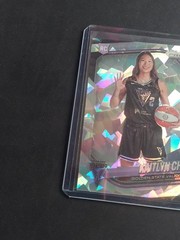 2025 WNBA Prizm #143 Kaitlyn Chen – Cracked Ice (RC) Golden State Valkyries