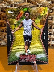 2025 Topps Speed Goes Pro Episode 1 Football #1 Gold 03/50 1842