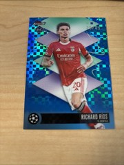 2025-26 Topps UCC Finest Richard Rios Rare #530 Blue Xfractor /49