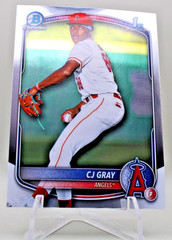 2025 Bowman Draft Chrome – CJ Gray #BDC-197 Angels