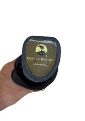 Pebble Beach 1919 Logo Golf Umbrella Black and Gray Large Vented 58&Prime; Shed Rain