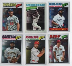 2026 Topps Heritage Chrome You Pick your Player Complete your Set