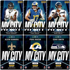 (32) 2024 Panini Instant Football – NFL MY CITY 1/587 SP – Complete Set – RC 🔥