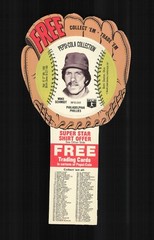 1977 Pepsi Cola Collection Baseball Stars Gloves/Discs / SEE DROP DOWN MENU
