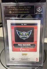 PAIGE BUECKERS BGS 10 BLACK LABEL 2025 PANINI INSTANT WNBA DRAFT #DN-1 ROOKIE RC