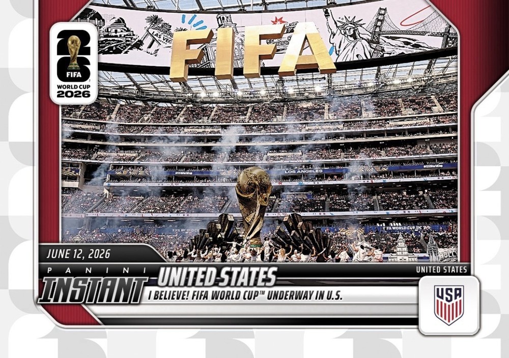 *PRESALE* 2026 Panini Instant FIFA World Cup USA UNITED STATES TEAM CARD #8