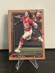 2025 Topps #102 Jonathan India Gold #/2025