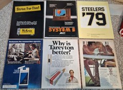 LOT of 6 1970&rsquo;S Pittsburgh Steelers Lot Pro! 1979 Steelers 79 Time SI Decade