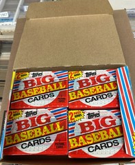 1988 Topps Big Baseball Cards Wax Box 2nd Series – 36 Packs – From a Sealed Case