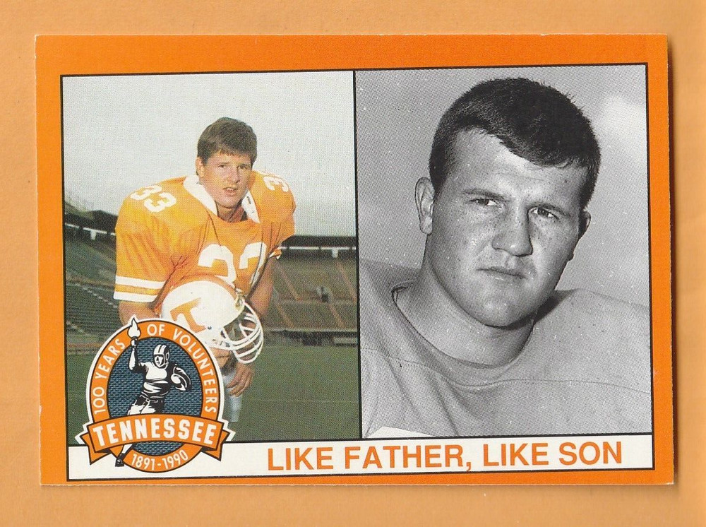 Keith Steve DeLong Tennessee Volunteers 1990 Card #292 Knoxville TN 12I