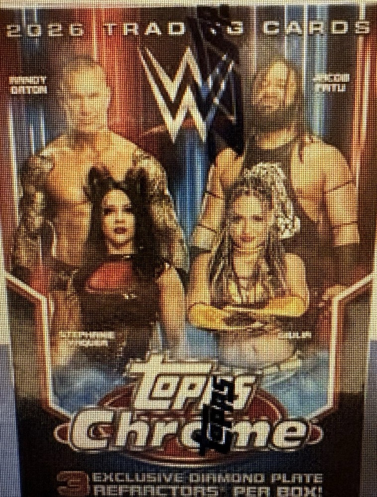 2026 Topps Chrome WWE – Base Cards #1-200 – Complete Your Set