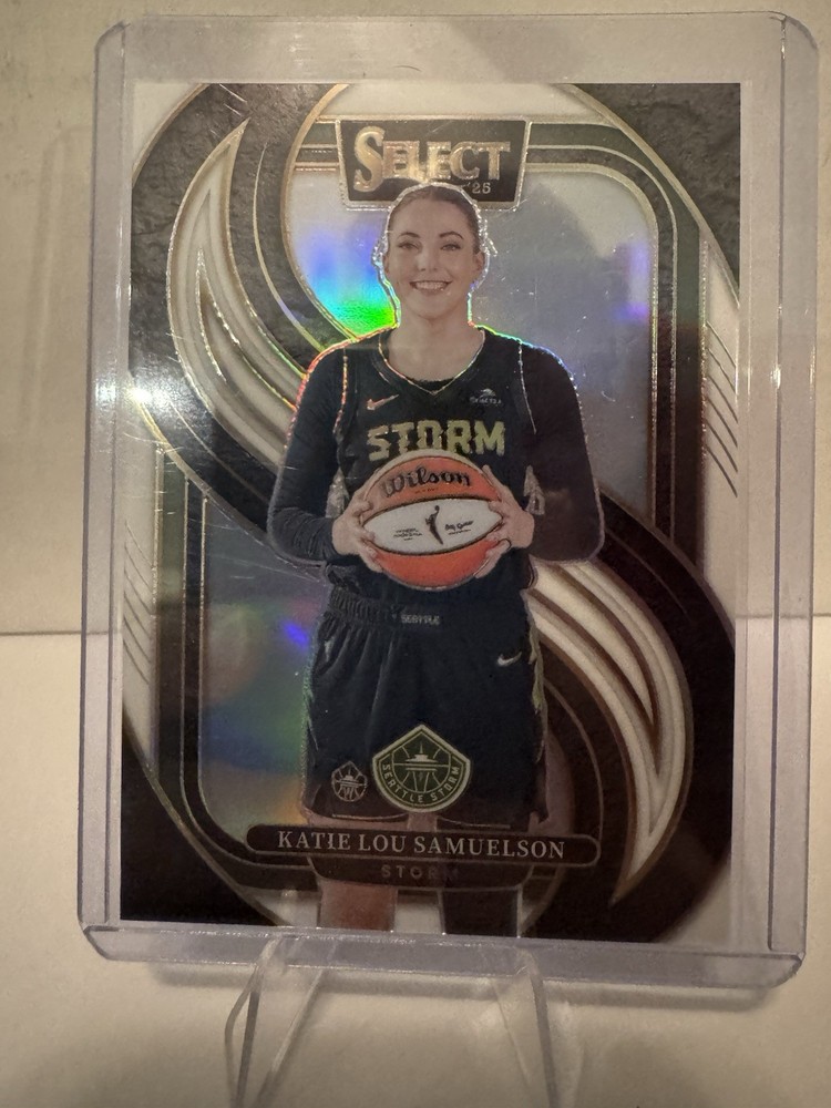 2025 Select Katie Lou Samuelson Premier Level White Prizm 17/99