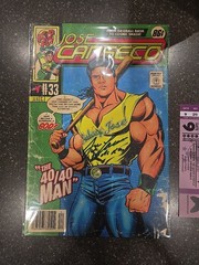 Jose Canseco Auto insc. AL ROY 86 Pop Fly Pop Shop Daniel Jacob Horine 329/419